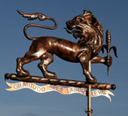 Heraldic Lion Weathervane