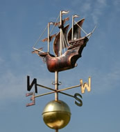 Galleon Weathervane