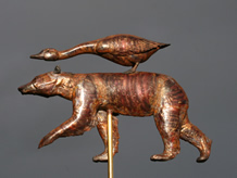 Bear and Goose Weathervane