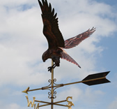 Hawk and Arrow Weathervane